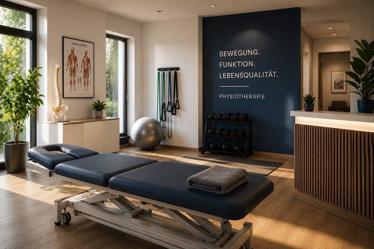 Website für Physiotherapie von LENZMEDIA